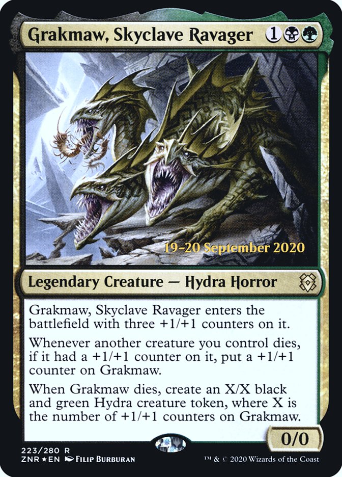 Grakmaw, Skyclave Ravager [Zendikar Rising Prerelease Promos] | Pegasus Games WI