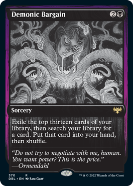 Demonic Bargain [Innistrad: Double Feature] | Pegasus Games WI