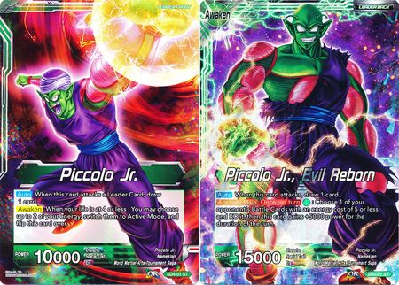 Piccolo Jr. // Piccolo Jr., Evil Reborn (SD4-01) [Oversized Cards] | Pegasus Games WI