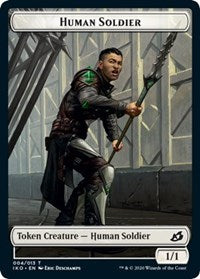 Human Soldier (004) // Zombie Double-Sided Token [Commander 2020 Tokens] | Pegasus Games WI