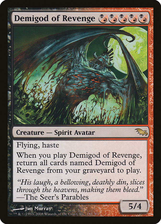 Demigod of Revenge [Shadowmoor] | Pegasus Games WI