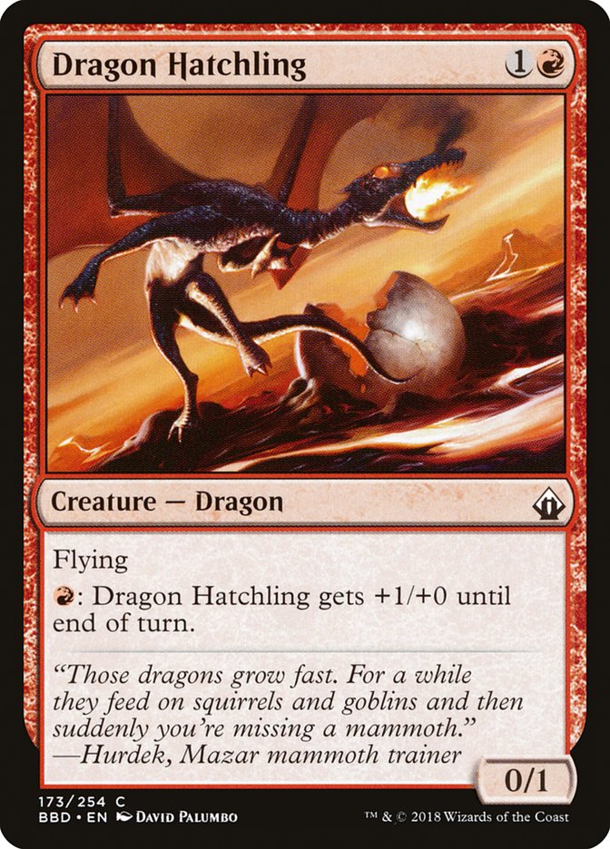 Dragon Hatchling [Battlebond] | Pegasus Games WI