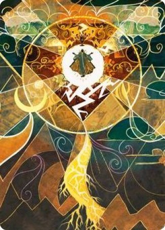 Lightning Bolt Art Card [Strixhaven: School of Mages Art Series] | Pegasus Games WI