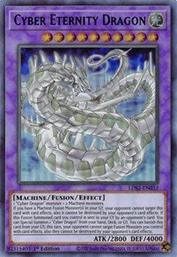 Cyber Eternity Dragon (Blue) [LDS2-EN033] Ultra Rare | Pegasus Games WI