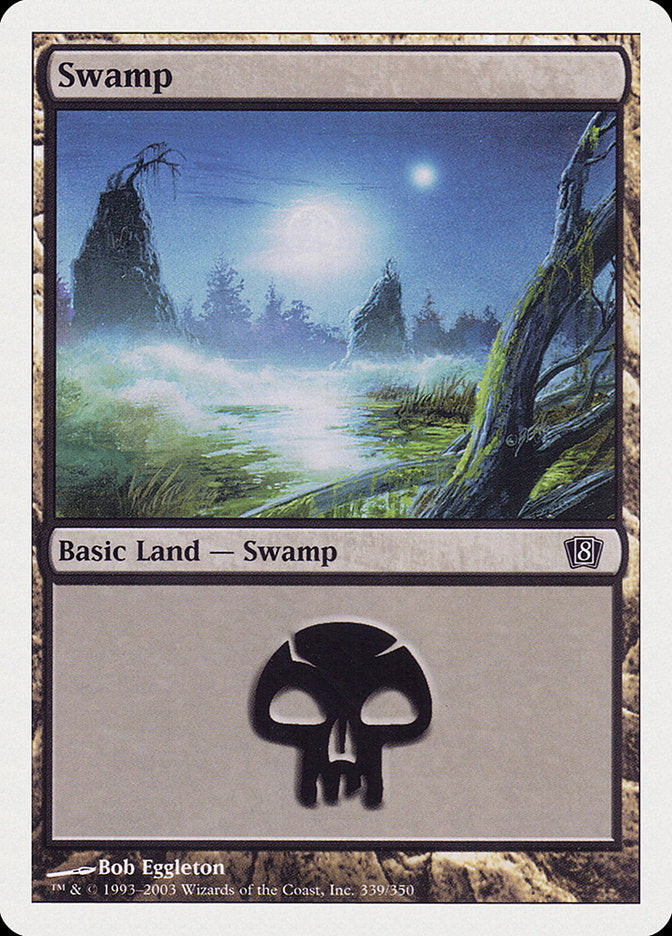Swamp (339) [Eighth Edition] | Pegasus Games WI