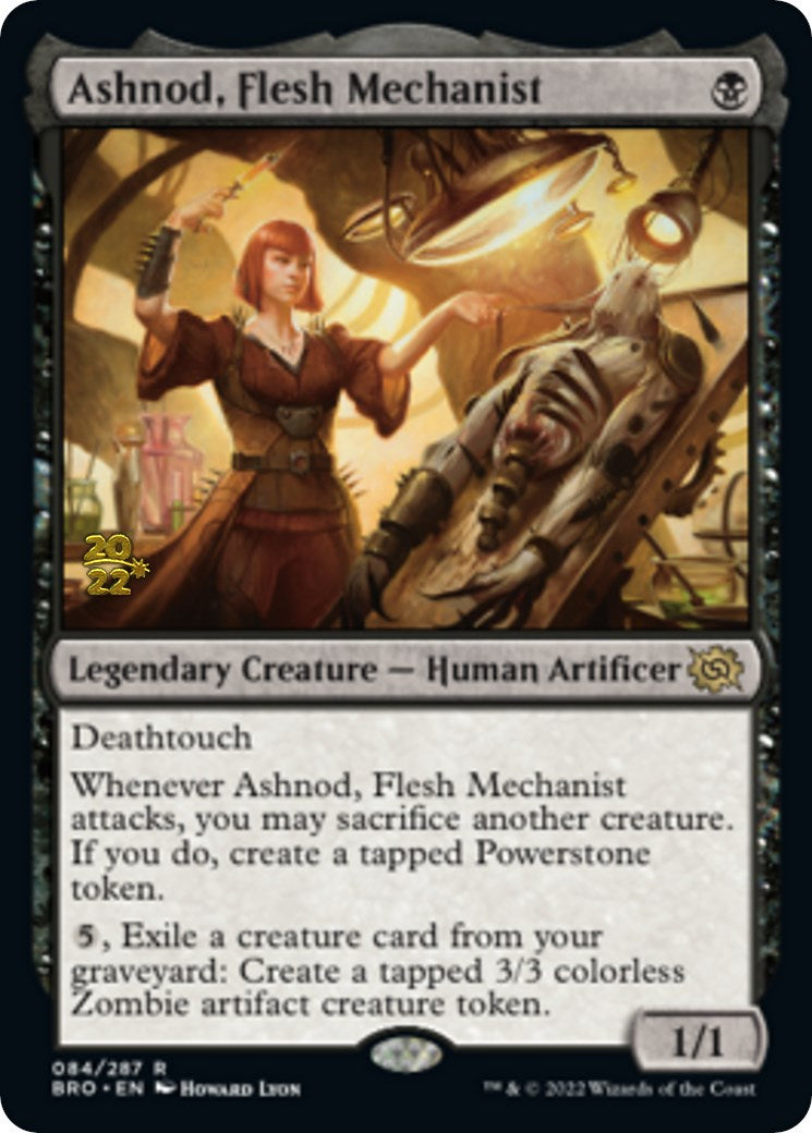 Ashnod, Flesh Mechanist [The Brothers' War Prerelease Promos] | Pegasus Games WI