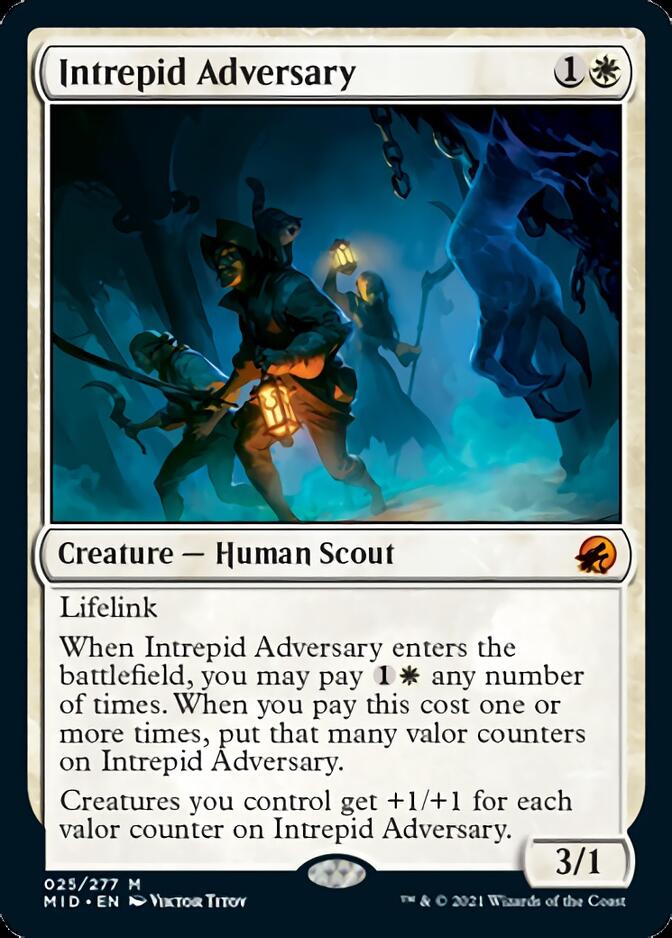 Intrepid Adversary [Innistrad: Midnight Hunt] | Pegasus Games WI