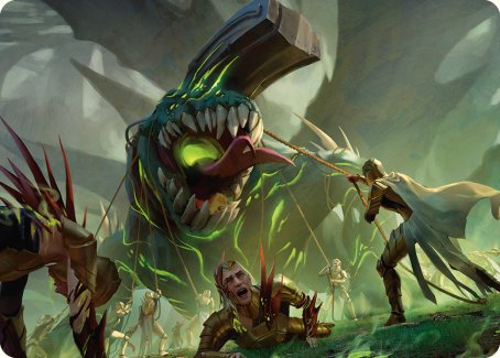 Noxious Assault Art Card [Phyrexia: All Will Be One Art Series] | Pegasus Games WI