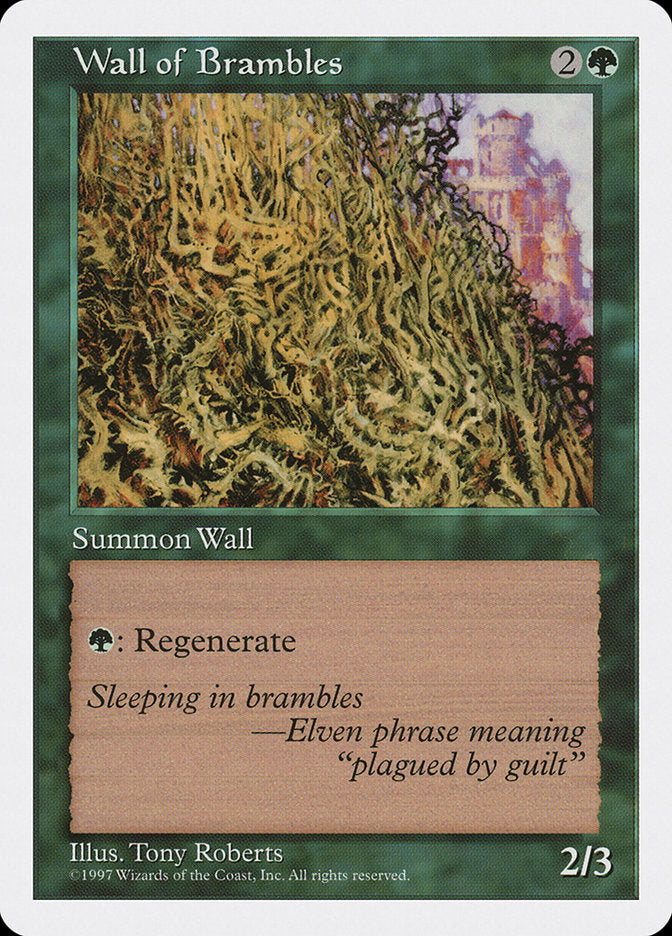 Wall of Brambles [Fifth Edition] | Pegasus Games WI