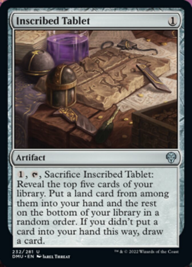 Inscribed Tablet [Dominaria United] | Pegasus Games WI