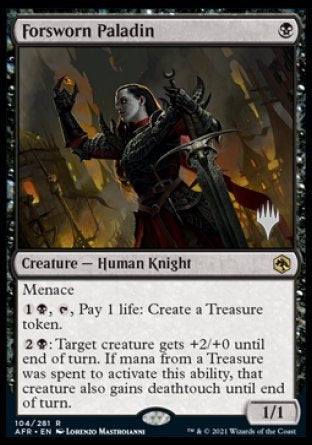 Forsworn Paladin (Promo Pack) [Dungeons & Dragons: Adventures in the Forgotten Realms Promos] | Pegasus Games WI