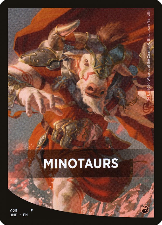 Minotaurs Theme Card [Jumpstart Front Cards] | Pegasus Games WI