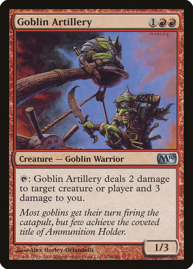 Goblin Artillery [Magic 2010] | Pegasus Games WI