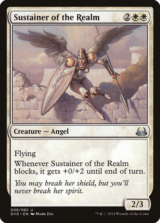Sustainer of the Realm (Divine vs. Demonic) [Duel Decks Anthology] | Pegasus Games WI