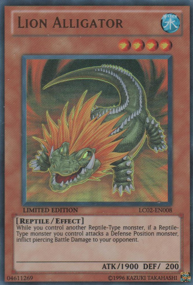 Lion Alligator [LC02-EN008] Ultra Rare | Pegasus Games WI