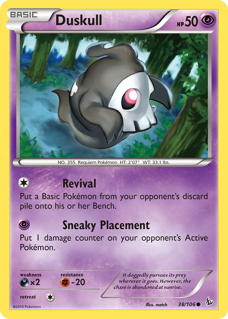 Duskull (38/106) [XY: Flashfire] | Pegasus Games WI