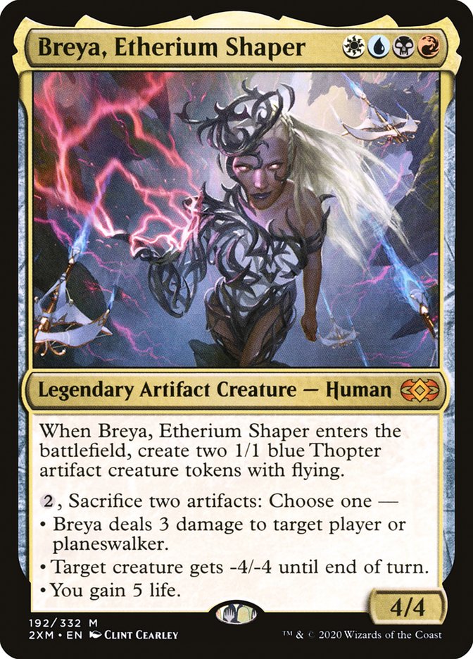 Breya, Etherium Shaper [Double Masters] | Pegasus Games WI