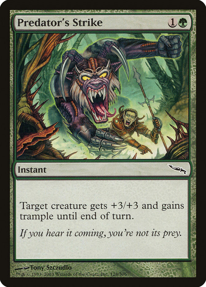 Predator's Strike [Mirrodin] | Pegasus Games WI
