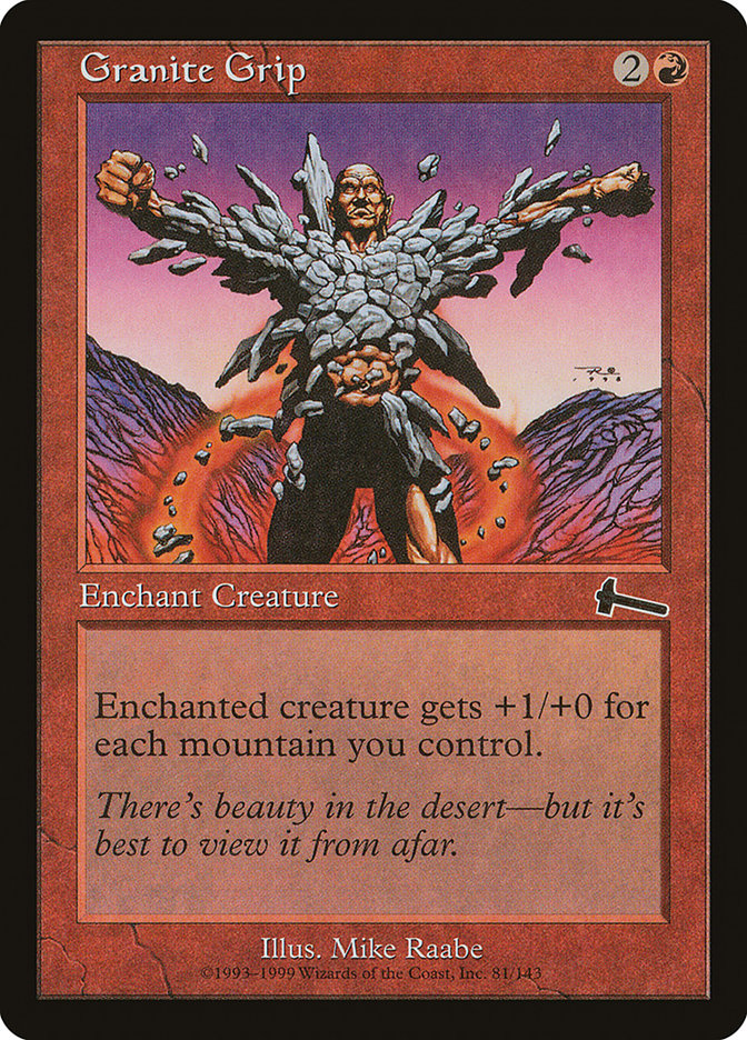 Granite Grip [Urza's Legacy] | Pegasus Games WI