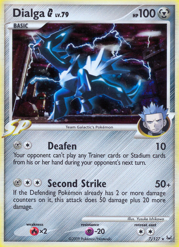 Dialga G (7/127) [Platinum: Base Set] | Pegasus Games WI