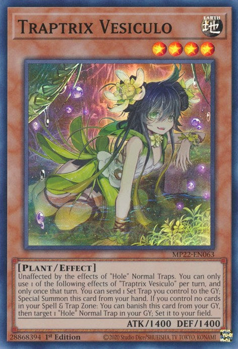 Traptrix Vesiculo [MP22-EN063] Super Rare | Pegasus Games WI
