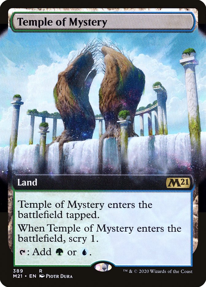 Temple of Mystery (Extended Art) [Core Set 2021] | Pegasus Games WI