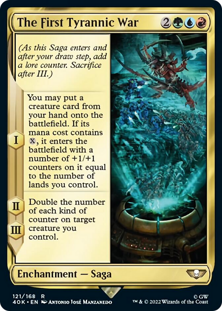 The First Tyrannic War (Surge Foil) [Warhammer 40,000] | Pegasus Games WI