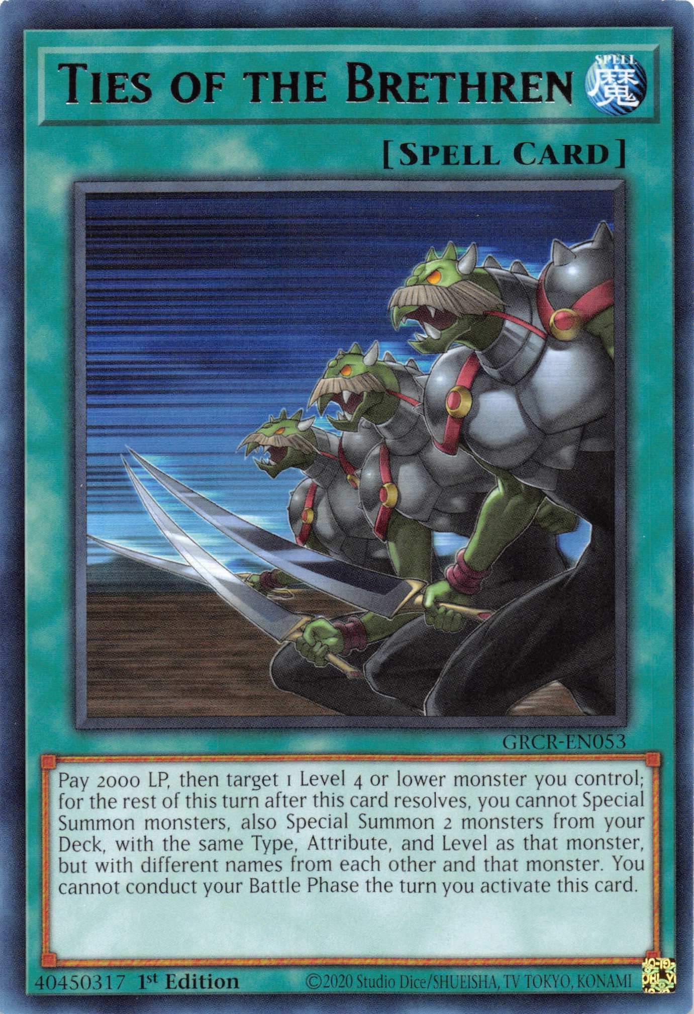 Ties of the Brethren [GRCR-EN053] Rare | Pegasus Games WI