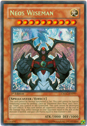 Neos Wiseman [CSOC-EN097] Secret Rare | Pegasus Games WI
