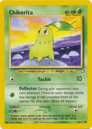 Chikorita (53/111) [Neo Genesis Unlimited] | Pegasus Games WI