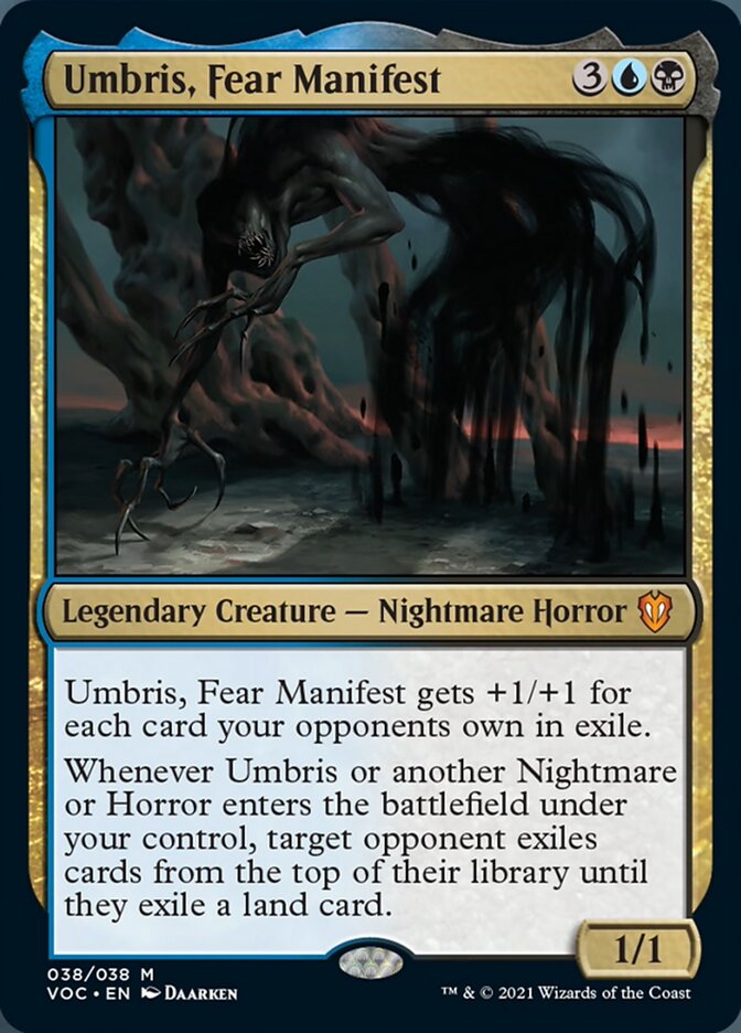 Umbris, Fear Manifest [Innistrad: Crimson Vow Commander] | Pegasus Games WI