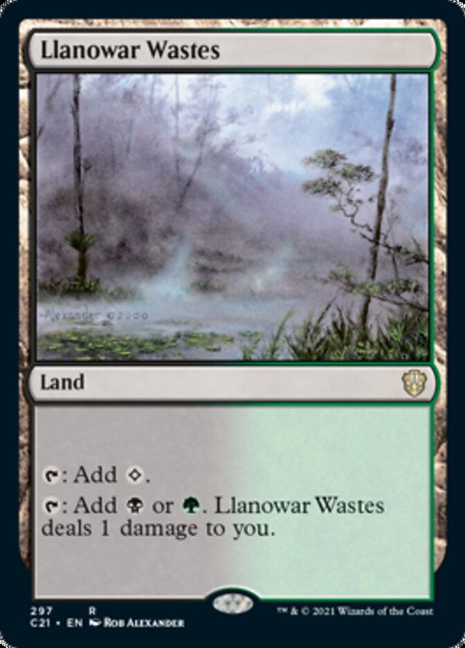 Llanowar Wastes [Commander 2021] | Pegasus Games WI