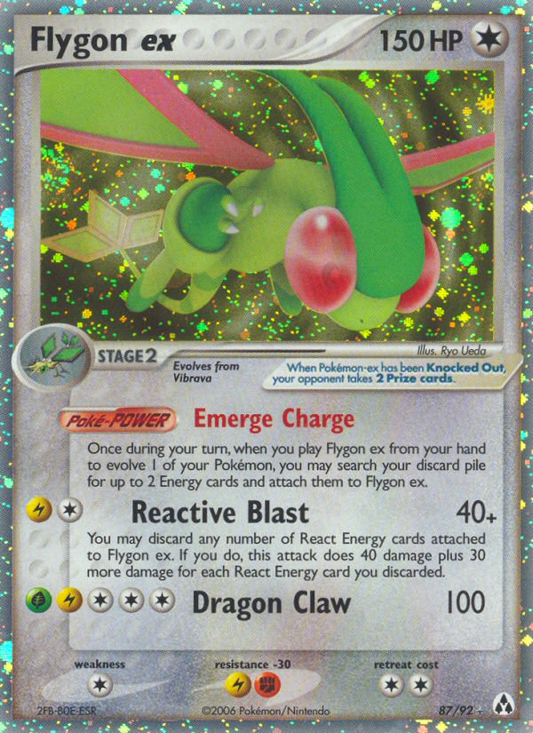 Flygon ex (87/92) [EX: Legend Maker] | Pegasus Games WI