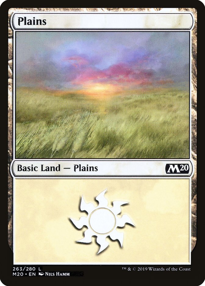 Plains (263) [Core Set 2020] | Pegasus Games WI