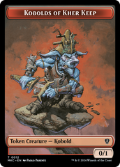 Soldier // Kobolds of Kher Keep Double-Sided Token [Murders at Karlov Manor Commander Tokens] | Pegasus Games WI