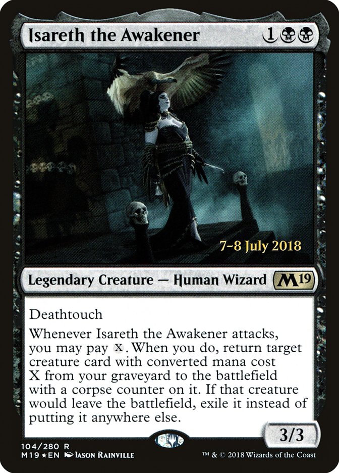 Isareth the Awakener [Core Set 2019 Prerelease Promos] | Pegasus Games WI