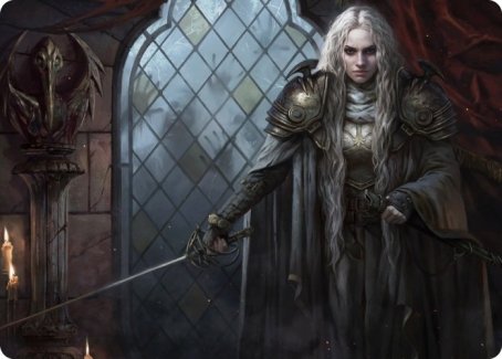 Thalia, Guardian of Thraben Art Card [Innistrad: Crimson Vow Art Series] | Pegasus Games WI