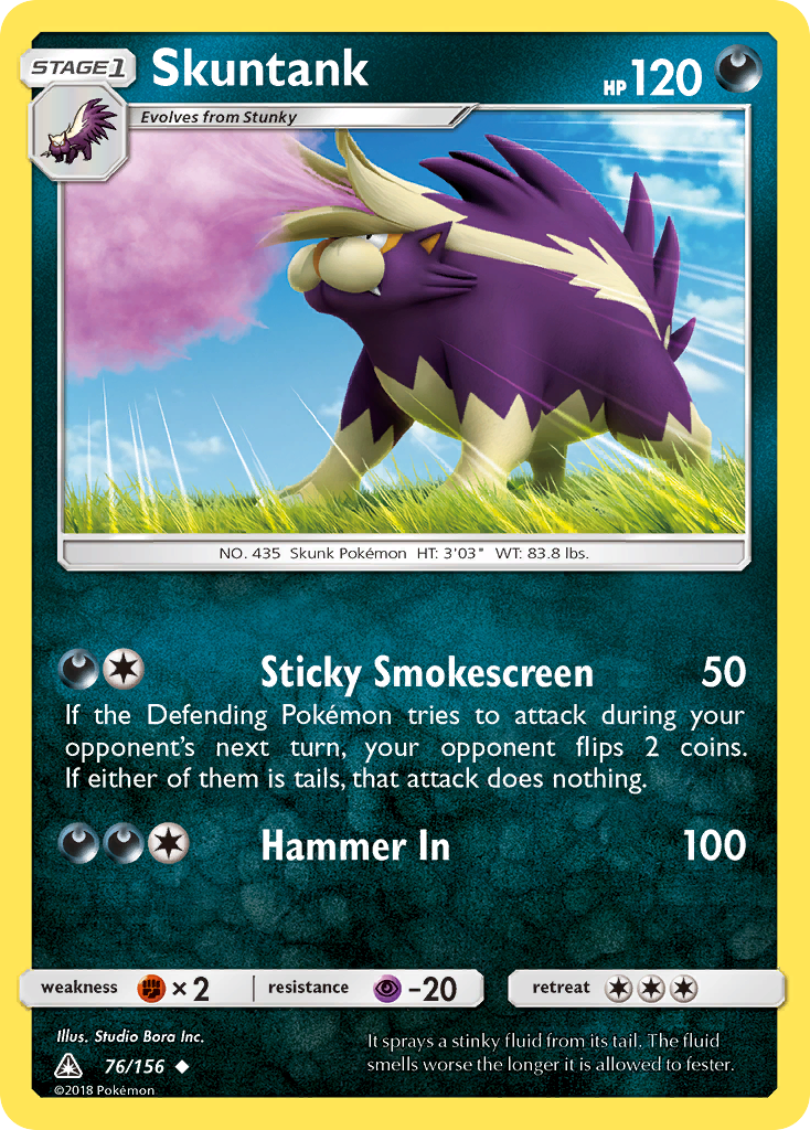 Skuntank (76/156) [Sun & Moon: Ultra Prism] | Pegasus Games WI