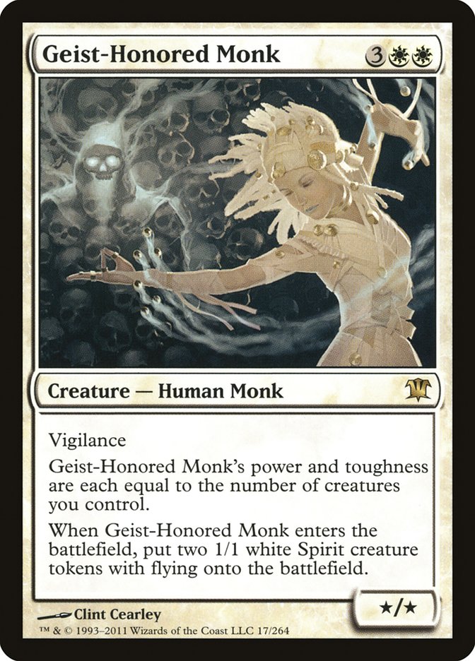 Geist-Honored Monk [Innistrad] | Pegasus Games WI