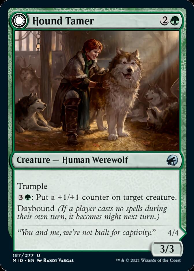 Hound Tamer // Untamed Pup [Innistrad: Midnight Hunt] | Pegasus Games WI