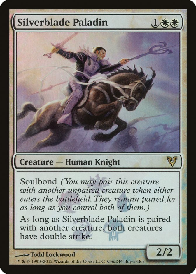 Silverblade Paladin (Buy-A-Box) [Avacyn Restored Promos] | Pegasus Games WI