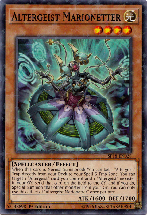 Altergeist Marionetter (Starfoil) [SP18-EN028] Starfoil Rare | Pegasus Games WI