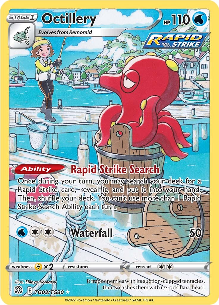 Octillery (TG03/TG30) [Sword & Shield: Brilliant Stars] | Pegasus Games WI