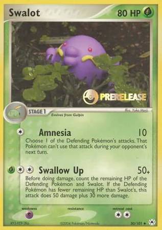 Swalot (50/101) (Prerelease Promo) [Nintendo: Black Star Promos] | Pegasus Games WI