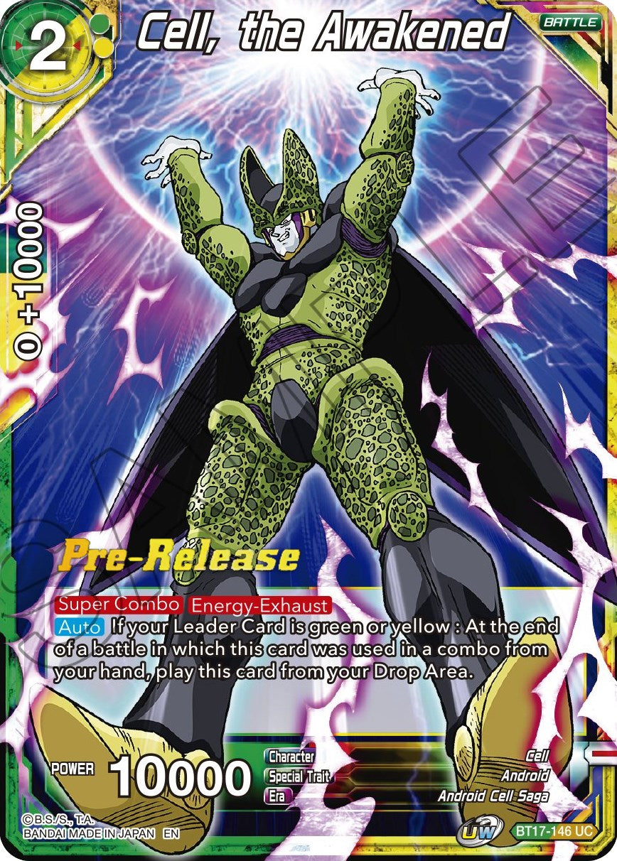 Cell, the Awakened (BT17-146) [Ultimate Squad Prerelease Promos] | Pegasus Games WI