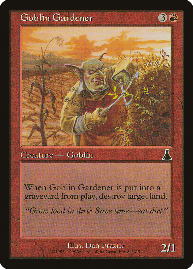Goblin Gardener [Urza's Destiny] | Pegasus Games WI