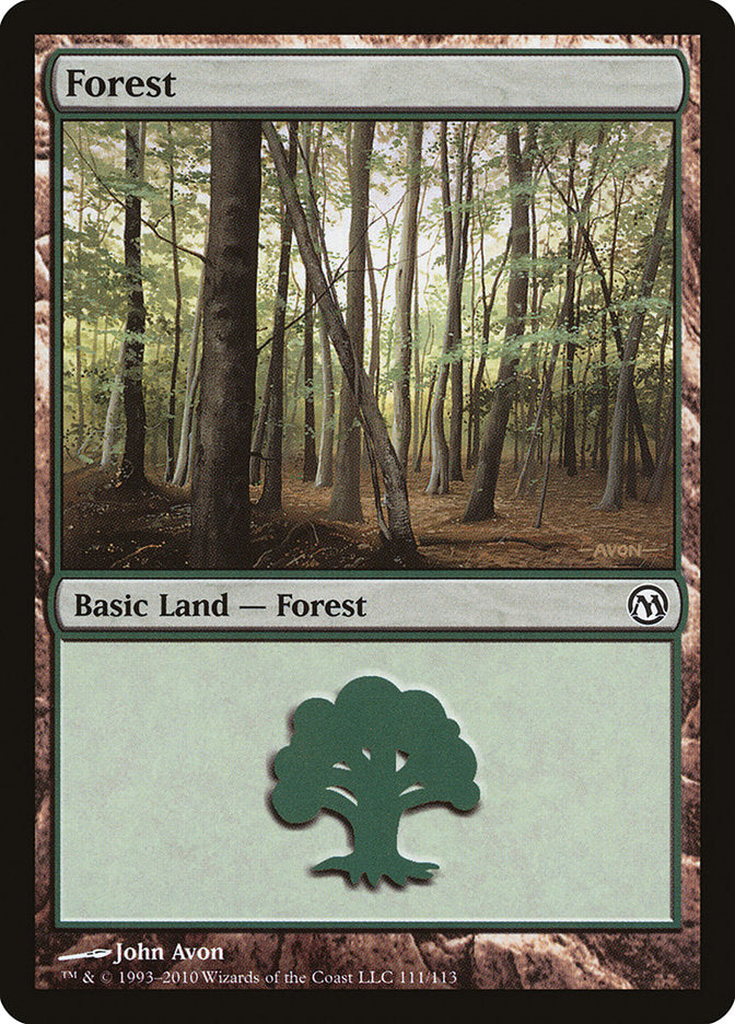 Forest (111) [Duels of the Planeswalkers] | Pegasus Games WI