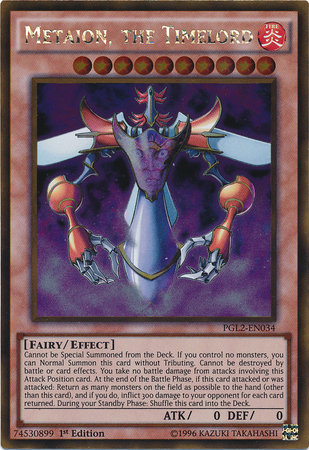 Metaion, the Timelord [PGL2-EN034] Gold Rare | Pegasus Games WI