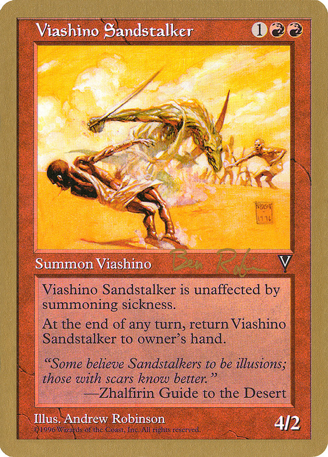 Viashino Sandstalker (Ben Rubin) [World Championship Decks 1998] | Pegasus Games WI