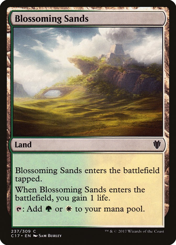 Blossoming Sands [Commander 2017] | Pegasus Games WI